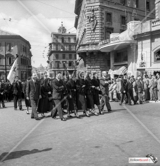 Alcide De Gasperi - 1954 - Funerali - 011 - AR