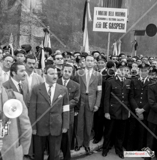 Alcide De Gasperi - 1954 - Funerali - 069 - AR