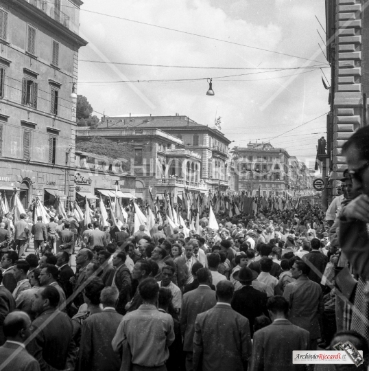 Alcide De Gasperi - 1954 - Funerali - 108 - AR